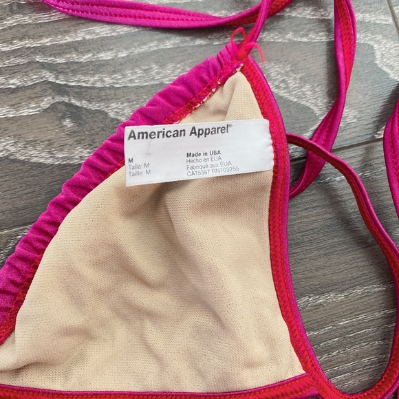 American apparel bikini top M - Picture 2 of 2